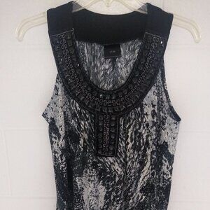 JEWEL & SEQUIN TANK